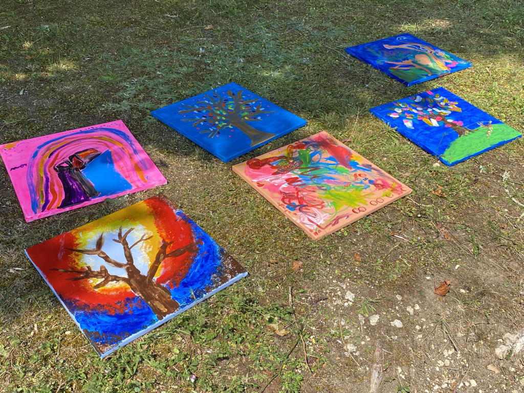 Cella Art | mandala | Workshop Kids | paintings Tree